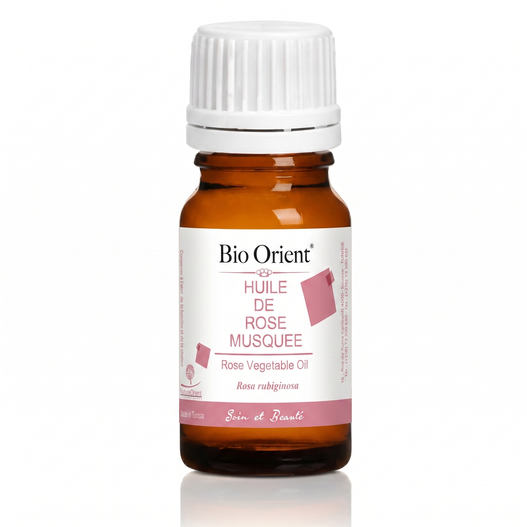 flacon huile rose musquée anti-âge réparatrice 10ml Bio Orient flacon huile rose musquée anti-âge réparatrice 10ml Bio Orient