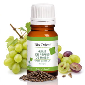 huile pépins raisin omega-6 peau grasse Bio Orient Tunisie