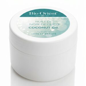 Pot Huile de Noix de Coco 90ml, Soin peau, cheveux et corps BIO Orient Tunisie