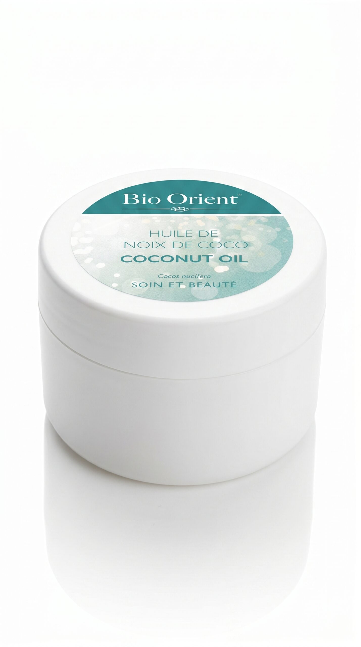 Pot Huile de Noix de Coco 90ml, Soin peau, cheveux et corps BIO Orient Tunisie Pot Huile de Noix de Coco 90ml, Soin peau, cheveux et corps BIO Orient Tunisie